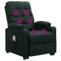 Sillón de masaje elevable tela verde oscuro by , Electric massage chairs - Ref: Foro24-3093493, Price: 258,92 €, Discount: %