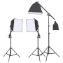 Kit de estudio fotográfico con set de luces, fondo y reflector by , Flashes and studio lighting - Ref: Foro24-3094689, Price:...