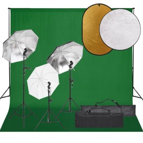 Kit de estudio fotográfico con set de luces