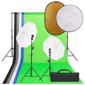 Kit de estudio fotográfico con set de luces