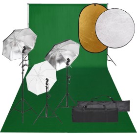 Kit de estudio fotográfico con set de luces