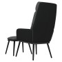 Sillón de relax con taburete tela y piel sintética gris oscuro von , Sessel - Ref: Foro24-3097507, Preis: 125,54 €, Rabatt: %