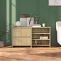 Aparador de 2 piezas madera manufacturada color roble Sonoma by , Sideboards - Ref: Foro24-3098083, Price: 148,06 €, Discount: %