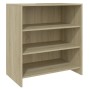 Aparador de 2 piezas madera manufacturada color roble Sonoma by , Sideboards - Ref: Foro24-3098083, Price: 148,06 €, Discount: %