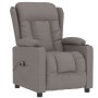 Sillón reclinable eléctrico tela gris taupé by , Armchairs - Ref: Foro24-3098785, Price: 256,07 €, Discount: %