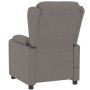 Sillón reclinable eléctrico tela gris taupé by , Armchairs - Ref: Foro24-3098785, Price: 256,07 €, Discount: %
