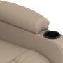 Sillón reclinable eléctrico de cuero sintético color capuchino von , Sessel - Ref: Foro24-3098803, Preis: 251,76 €, Rabatt: %