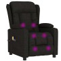 Sillón de masaje eléctrico tela negro