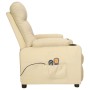 Sillón de masaje eléctrico tela color crema | Foro24.es | Tu tienda online para hogar, jardín y más Foro24.es