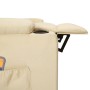 Sillón de masaje eléctrico tela color crema | Foro24.es | Tu tienda online para hogar, jardín y más Foro24.es