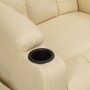 Sillón de masaje eléctrico tela color crema | Foro24.es | Tu tienda online para hogar, jardín y más Foro24.es