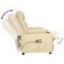Sillón de masaje eléctrico tela color crema | Foro24.es | Tu tienda online para hogar, jardín y más Foro24.es