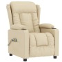 Sillón de masaje eléctrico tela color crema by , Electric massage chairs - Ref: Foro24-3098798, Price: 270,69 €, Discount: %