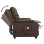 Sillón de masaje eléctrico tela marrón | Foro24.es | Tu tienda online para hogar, jardín y más Foro24.es