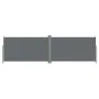 Anthracite gray retractable side awning 160x600 cm by vidaXL, Umbrellas - Ref: Foro24-317996, Price: 117,44 €, Discount: %