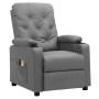Sillón de masaje eléctrico cuero sintético gris | Foro24.es | Tu tienda online para hogar, jardín y más Foro24.es