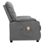 Sillón de masaje eléctrico cuero sintético gris | Foro24.es | Tu tienda online para hogar, jardín y más Foro24.es