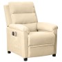 Sillón de masaje eléctrico tela color crema by , Electric massage chairs - Ref: Foro24-3098984, Price: 262,65 €, Discount: %