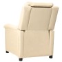 Sillón de masaje eléctrico tela color crema by , Electric massage chairs - Ref: Foro24-3098984, Price: 262,65 €, Discount: %