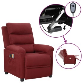 Sillón de masaje eléctrico tela rojo tinto von , Elektrische Massagesessel - Ref: Foro24-3098978, Preis: 253,81 €, Rabatt: %