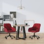 Sillas de comedor giratorias 2 unidades terciopelo rojo tinto von , Essstühle - Ref: Foro24-3103426, Preis: 182,65 €, Rabatt: %