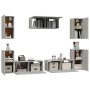 Set de muebles de TV 7 pzas madera contrachapada gris hormigón von , TV-Möbel - Ref: Foro24-3114305, Preis: 230,86 €, Rabatt: %