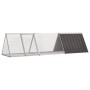 Jaula de conejos acero galvanizado antracita 302,5x80,5x71 cm von , Käfige und Lebensräume für Kleintiere - Ref: Foro24-31064...