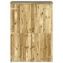 Cobertizo de herramientas madera pino impregnada 123x45x171 cm de vidaXL, Cobertizos - Ref: Foro24-318196, Precio: 300,52 €, ...