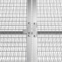 Jaula para conejos acero galvanizado gris 403,5x80,5x71 cm by , Cages and habitats for small animals - Ref: Foro24-3106450, P...