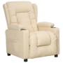 Sillón reclinable de tela crema von , Sessel - Ref: Foro24-339057, Preis: 198,25 €, Rabatt: %