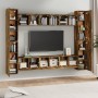 Set de muebles de TV 10 pzas madera contrachapada roble ahumado by , TV Furniture - Ref: Foro24-3120218, Price: 380,36 €, Dis...