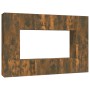 Set de muebles de TV 8 pzas madera contrachapada roble ahumado de , Muebles TV - Ref: Foro24-3120251, Precio: 227,48 €, Descu...