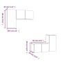 Set de muebles de TV 4 pzas madera contrachapada roble ahumado von , TV-Möbel - Ref: Foro24-3120272, Preis: 121,52 €, Rabatt: %