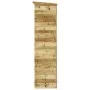 Cobertizo de herramientas madera pino impregnada 123x45x171 cm de vidaXL, Cobertizos - Ref: Foro24-318196, Precio: 300,52 €, ...