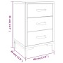 Mesitas de noche 2 uds madera maciza de pino 40x30x55 cm | Foro24.es | Tu tienda online para hogar, jardín y más Foro24.es