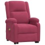 Sillón de masaje elevable terciopelo rojo tinto | Foro24.es | Tu tienda online para hogar, jardín y más Foro24.es
