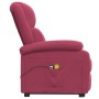 Sillón de masaje elevable terciopelo rojo tinto | Foro24.es | Tu tienda online para hogar, jardín y más Foro24.es