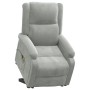 Sillón de masaje elevable terciopelo gris claro von , Elektrische Massagesessel - Ref: Foro24-3124836, Preis: 279,22 €, Rabat...