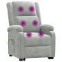 Sillón de masaje elevable terciopelo gris claro von , Elektrische Massagesessel - Ref: Foro24-3124836, Preis: 279,22 €, Rabat...