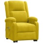 Sillón de masaje elevable terciopelo amarillo | Foro24.es | Tu tienda online para hogar, jardín y más Foro24.es