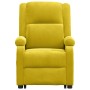 Sillón de masaje elevable terciopelo amarillo | Foro24.es | Tu tienda online para hogar, jardín y más Foro24.es