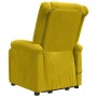 Sillón de masaje elevable terciopelo amarillo | Foro24.es | Tu tienda online para hogar, jardín y más Foro24.es