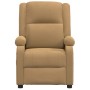 Sillón reclinable eléctrico de terciopelo marrón by , Armchairs - Ref: Foro24-3098401, Price: 218,14 €, Discount: %