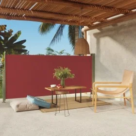 Retractable red garden side awning 140x300 cm by vidaXL, Umbrellas - Ref: Foro24-317877, Price: 73,54 €, Discount: %