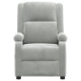 Sillón reclinable eléctrico de terciopelo gris claro by , Armchairs - Ref: Foro24-3098393, Price: 218,96 €, Discount: %