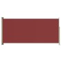 Retractable red garden side awning 140x300 cm by vidaXL, Umbrellas - Ref: Foro24-317877, Price: 75,00 €, Discount: %