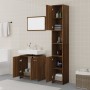 Set de muebles baño 3 pzas madera contrachapada roble marrón | Foro24.es | Tu tienda online para hogar, jardín y más Foro24.es