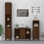 Set de muebles baño 3 pzas madera contrachapada roble marrón von , Badezimmermöbel - Ref: Foro24-3185628, Preis: 236,23 €, Ra...