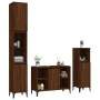 Set de muebles baño 3 pzas madera contrachapada roble marrón von , Badezimmermöbel - Ref: Foro24-3185628, Preis: 236,23 €, Ra...