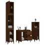 Set de muebles de baño 3 pzas madera contrachapada roble marrón by , Bathroom furniture - Ref: Foro24-3185550, Price: 248,40 ...